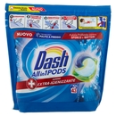 Dash PODS Allin1 Detersivo Lavatrice Capsule Bucato + Azione Extra-Igienizzante 43 Lavaggi 1169,6 g